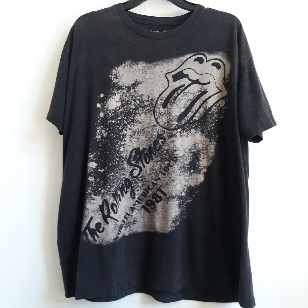Rolling Stones North America Tour 1981 Band Tee